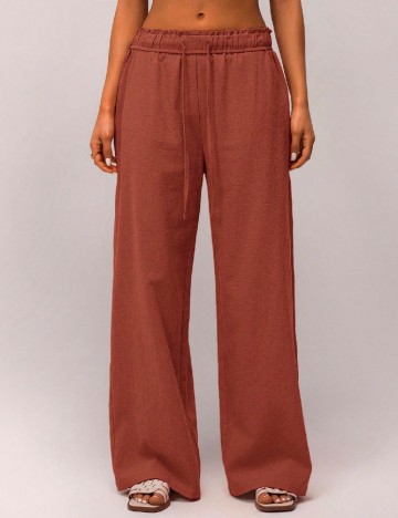 Pantaloni Forever 21, caramiziu