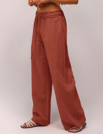 Pantaloni Forever 21, caramiziu