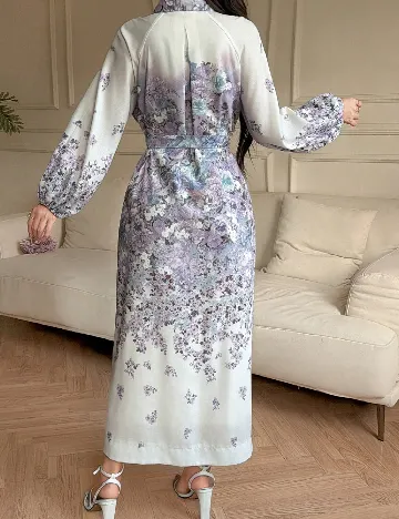 Rochie lunga Dazy, mix culori