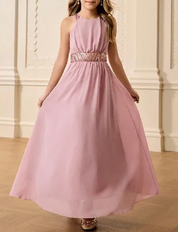 Rochie Shein Kids, roz pudra inchis