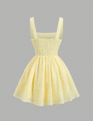 Rochie scurta SHEIN, galben