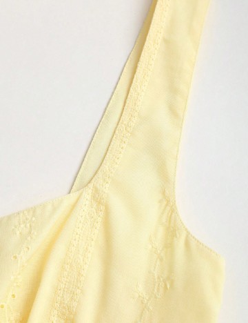 Rochie scurta SHEIN, galben