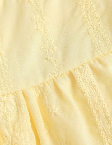 Rochie scurta SHEIN, galben