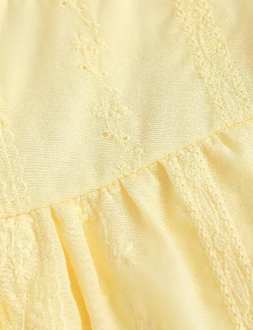 Rochie scurta SHEIN, galben