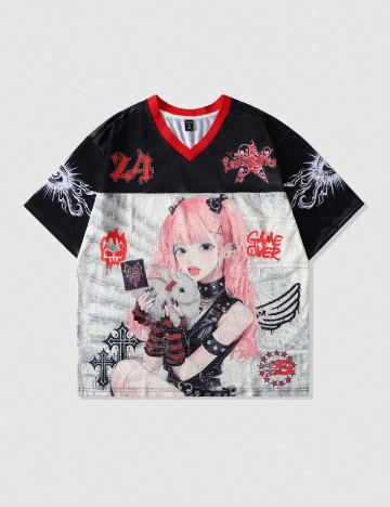 Tricou Romwe, mix culori