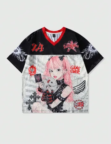 Tricou Romwe, mix culori