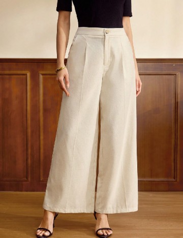 Pantaloni SHEIN, crem
