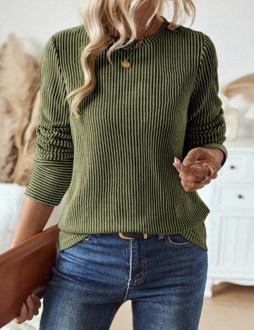 Bluza SHEIN, verde