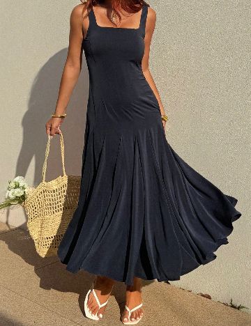 Rochie lunga SHEIN, bleumarin