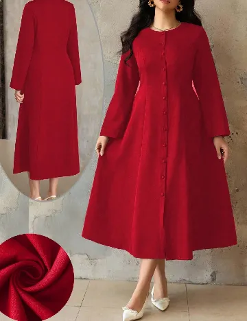 Rochie lunga SHEIN, rosu