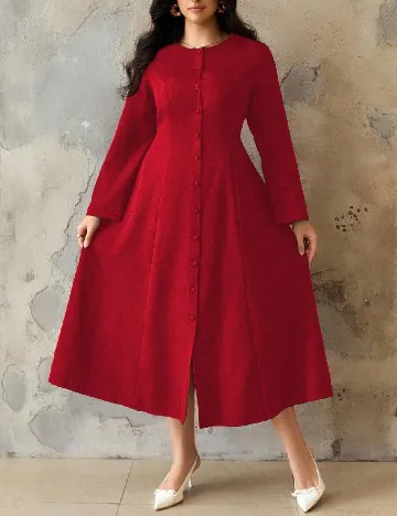 Rochie lunga SHEIN, rosu