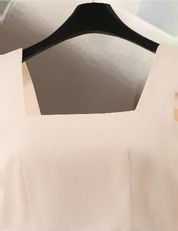 Rochie medie SHEIN, crem