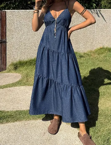 Rochie lunga SHEIN, bleumarin
