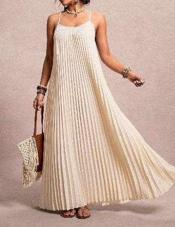Rochie lunga SHEIN CURVE, crem
