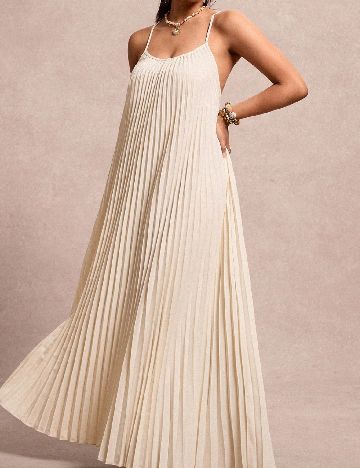 Rochie lunga SHEIN CURVE, crem
