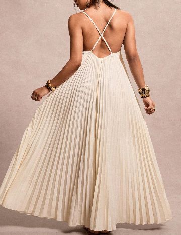 Rochie lunga SHEIN CURVE, crem