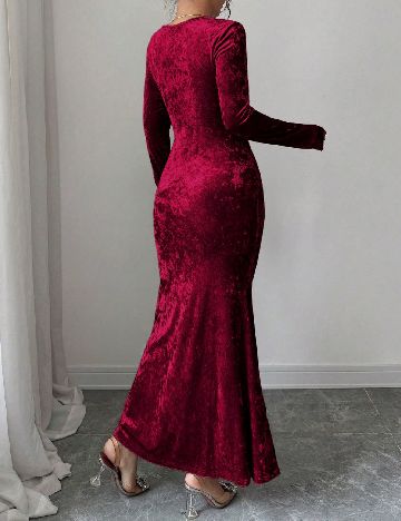 Rochie lunga SHEIN, rosu