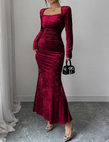 Rochie lunga SHEIN, rosu