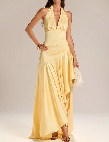 Rochie lunga SHEIN, galben