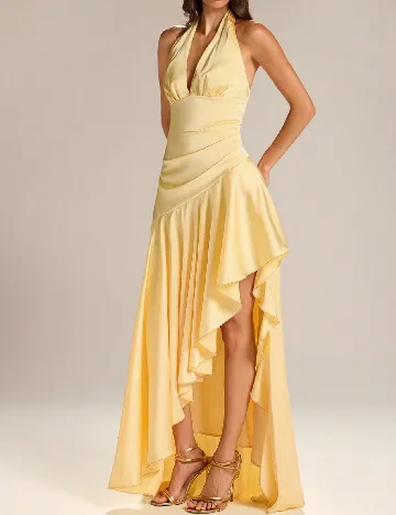 Rochie lunga SHEIN, galben