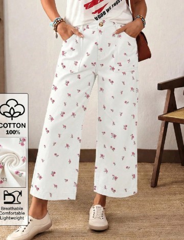 Blugi SHEIN CURVE, alb