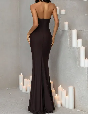 Rochie lunga SHEIN, maro