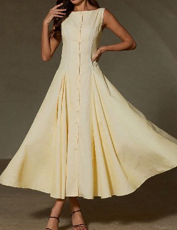 Rochie lunga SHEIN, galben