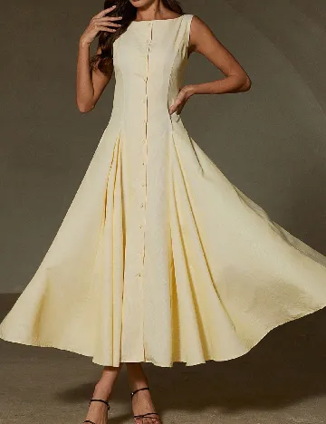 Rochie lunga SHEIN, galben