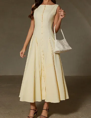 Rochie lunga SHEIN, galben