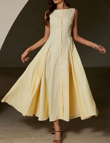 Rochie lunga SHEIN, galben