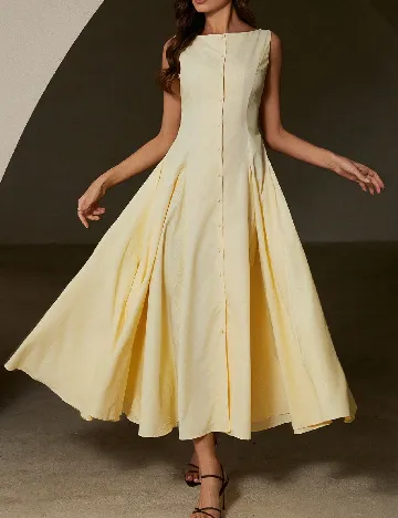 Rochie lunga SHEIN, galben