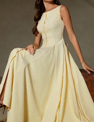 Rochie lunga SHEIN, galben