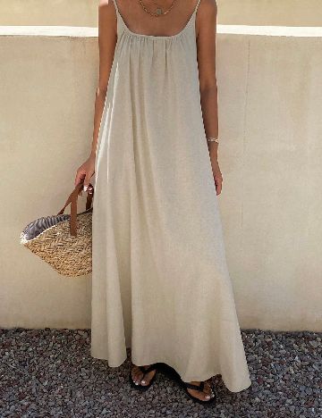 Rochie lunga SHEIN, bej