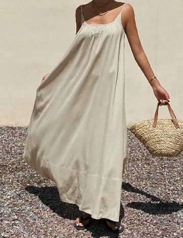 Rochie lunga SHEIN, bej