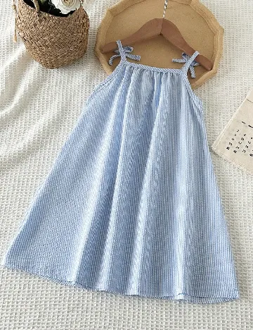 Rochie Shein Kids, albastru/alb