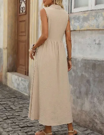 Rochie medie SHEIN, crem