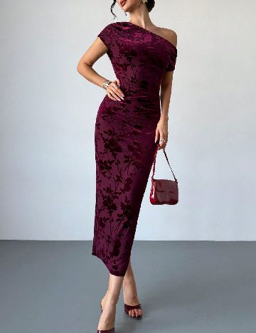 Rochie lunga SHEIN, pruna