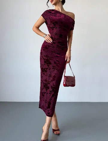 Rochie lunga SHEIN, pruna