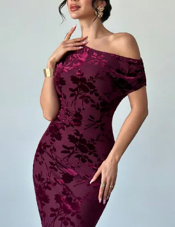 Rochie lunga SHEIN, pruna
