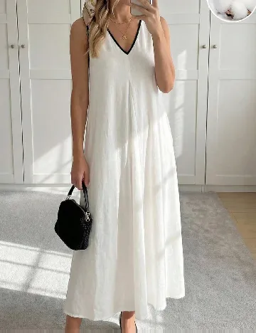 Rochie lunga SHEIN, alb