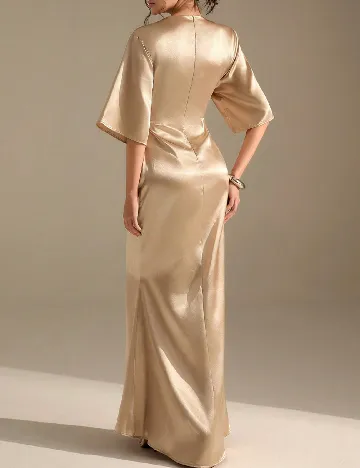 Rochie lunga SHEIN, crem