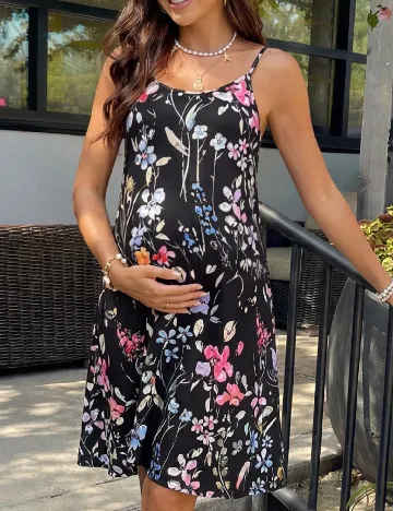 Rochie medie SHEIN Maternity, mix culori