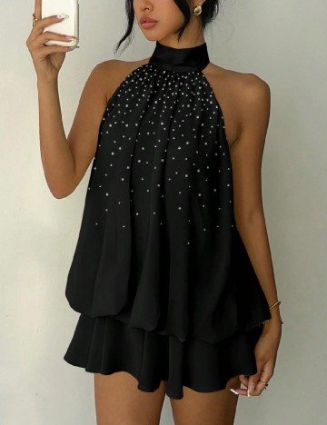 Salopeta SHEIN, negru