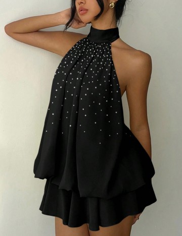 Salopeta SHEIN, negru