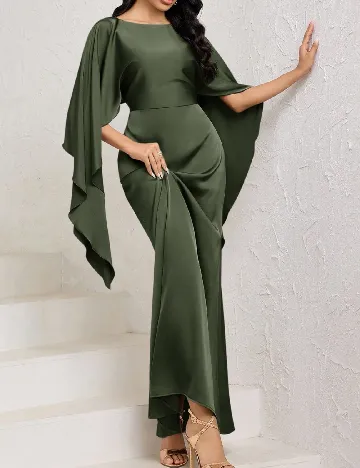 Rochie lunga SHEIN, verde