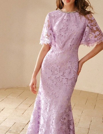 Rochie medie MOTF, mov
