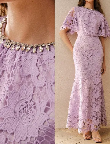 Rochie medie MOTF, mov
