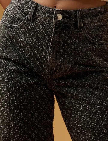 Blugi Missguided, gri inchis