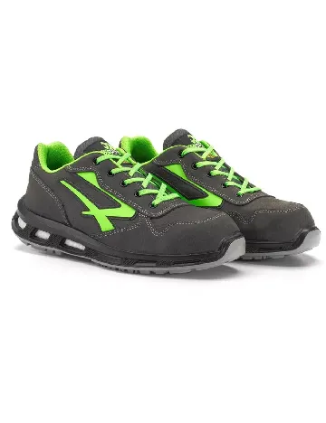 Adidasi de protectie cu varf metalic U-Power, gri