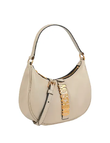 Geanta Moschino, crem